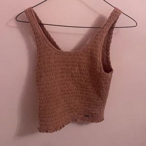 HOLLISTER DUSTY ROSE TANK TOP